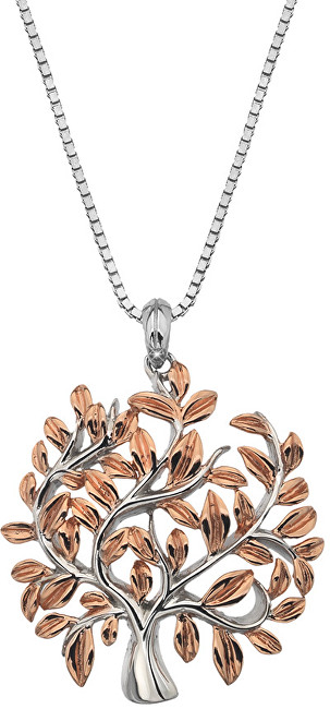 Hot Diamonds Luxusní stříbrný náhrdelník se stromem života Jasmine DP701