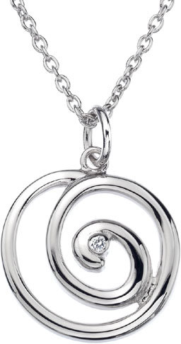 Hot Diamonds Náhrdelník Eternity Spiral DP371