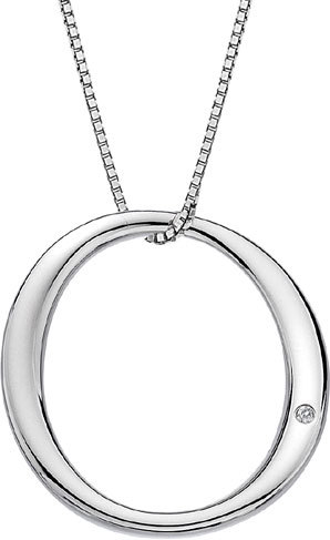 Hot Diamonds Náhrdelník Go With The Flow Circle DP437