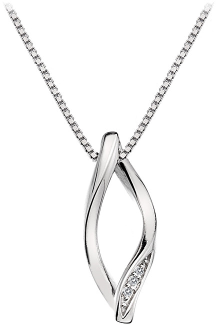 Hot Diamonds Náhrdelník Simply Sparkle Open DP458