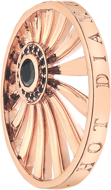 Hot Diamonds Přívěsek Emozioni Art Deco Dawn Rose Gold EC102-122 25 mm