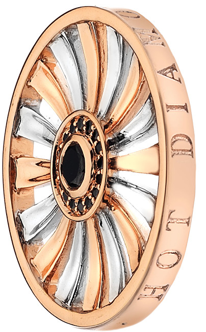 Hot Diamonds Přívěsek Emozioni Art Deco Sunrise Rose EC097-117 25 mm
