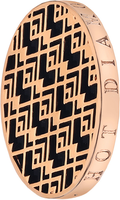 Hot Diamonds Přívěsek Emozioni Art Deco Wave Rose EC112-132 25 mm