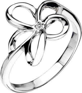 Hot Diamonds Prsten Paradise Open Petal DR092 51 mm