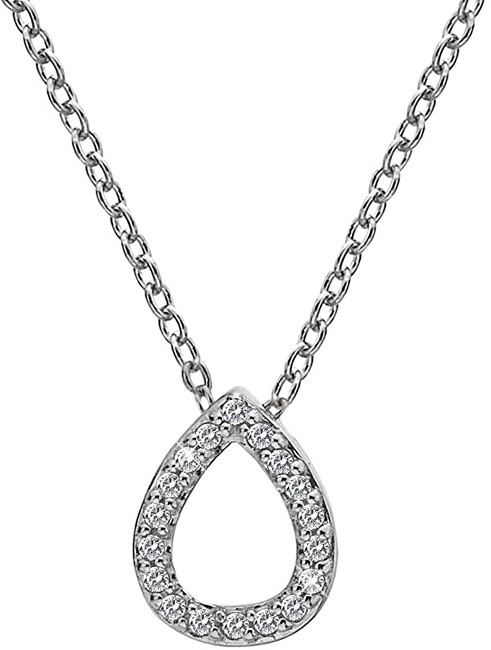 Hot Diamonds Stříbrný náhrdelník se slzičkou Micro Bliss DP695
