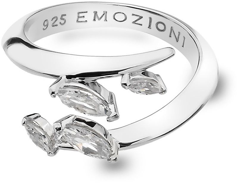 Hot Diamonds Stříbrný prsten Hot Diamonds Emozioni se zirkony ER023 51 mm