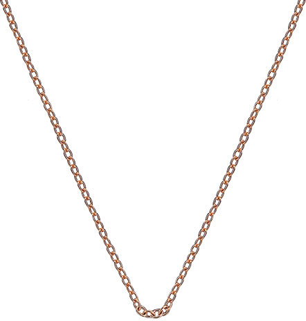Hot Diamonds Řetízek Emozioni Rose Gold Curb 45 CH022