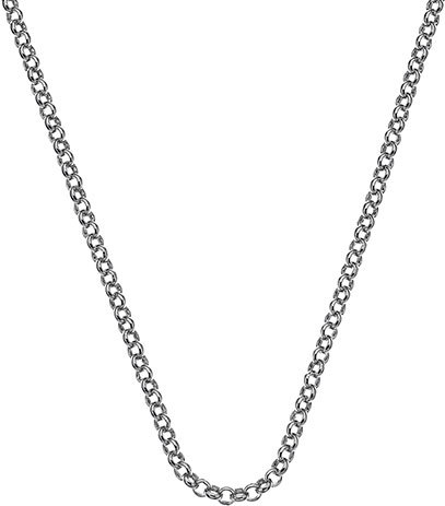 Hot Diamonds Stříbrný řetízek Emozioni Rhod Plated Belcher 45 CH025