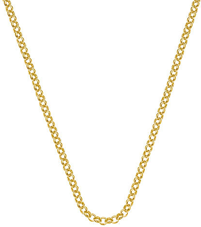 Hot Diamonds Stříbrný řetízek Emozioni Yellow Gold Belcher Chain 18 CH010