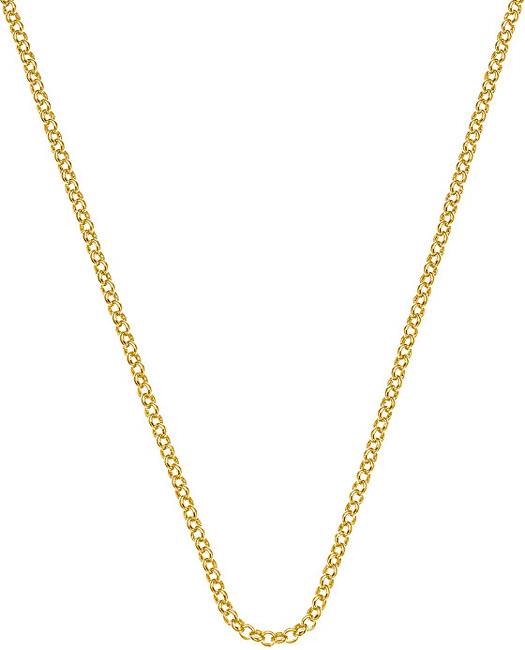 Hot Diamonds Stříbrný řetízek Emozioni Yellow Gold Belcher Chain 30 CH011