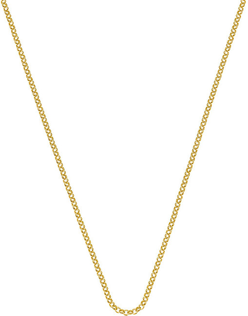 Hot Diamonds Stříbrný řetízek Emozioni Yellow Gold Belcher Chain 35 CH012