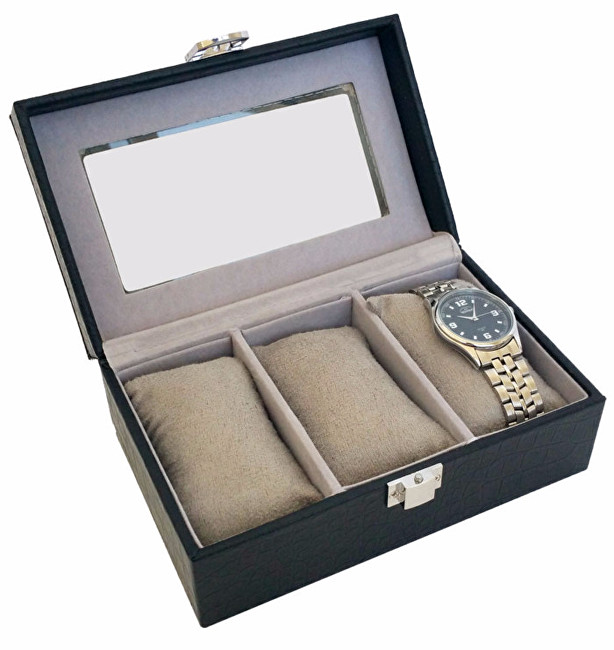 JK Box Kazeta na tři hodinky SP-935/A25