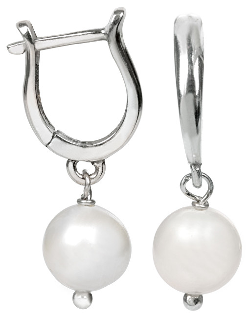 JwL Luxury Pearls Elegantní náušnice s perlou JL0114