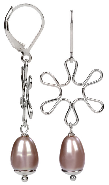 JwL Luxury Pearls Stříbrné náušnice s pravou perlou JL0157