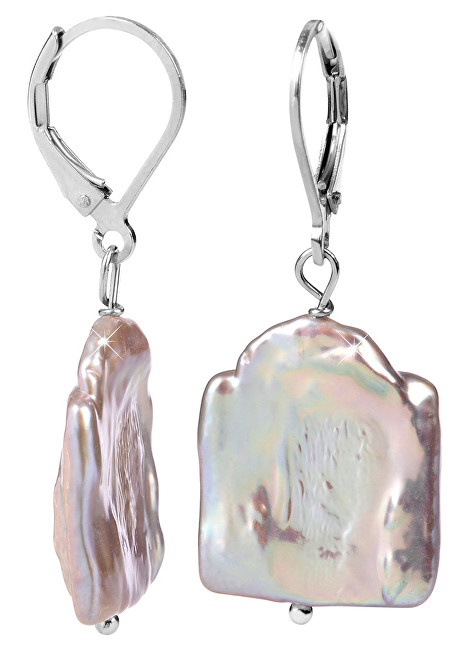 JwL Luxury Pearls Stříbrné náušnice s pravou perlou JL0304