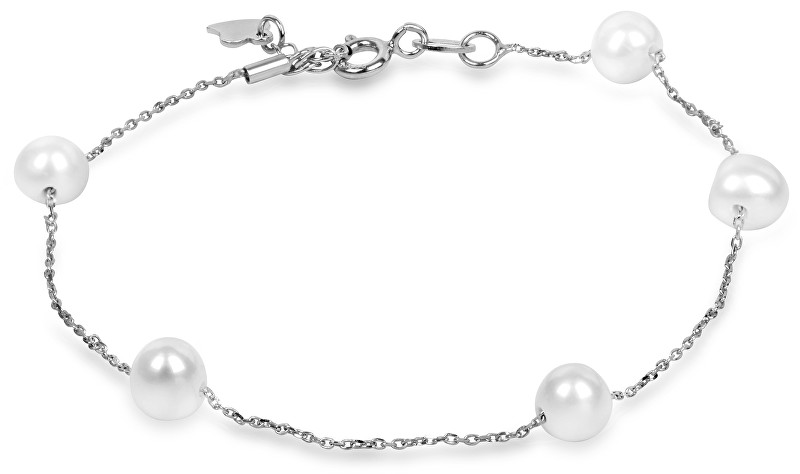 JwL Luxury Pearls Jemný perlový náramek JL0353