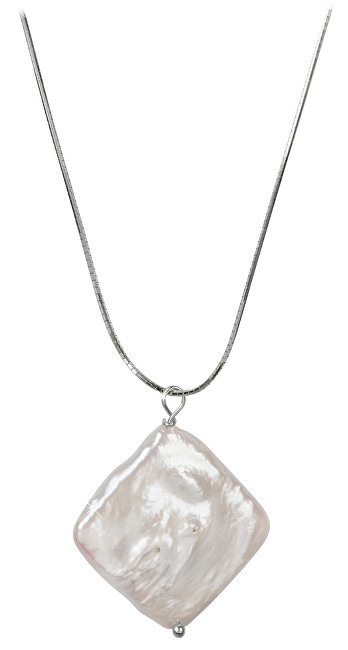 JwL Luxury Pearls Stříbrný náhrdelník s pravou perlou JL0392