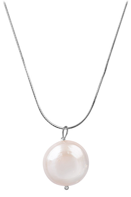 JwL Luxury Pearls Stříbrný náhrdelník s pravou perlou JL0404