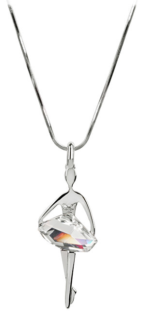 Levien Originální náhrdelník Baletka Silver Shade 018