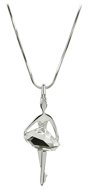 Levien Originální náhrdelník Baletka Crystal 017