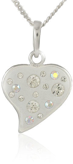MHM Náhrdelník Srdce M6 Crystal 31192