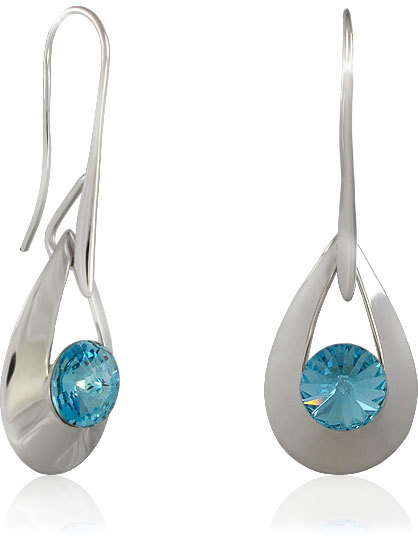MHM Náušnice Karen 2 Aquamarine 32169