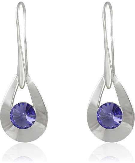MHM Náušnice Karen 2 Tanzanite 32181