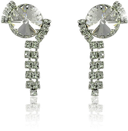 MHM Náušnice Rivoli Crystal 32141