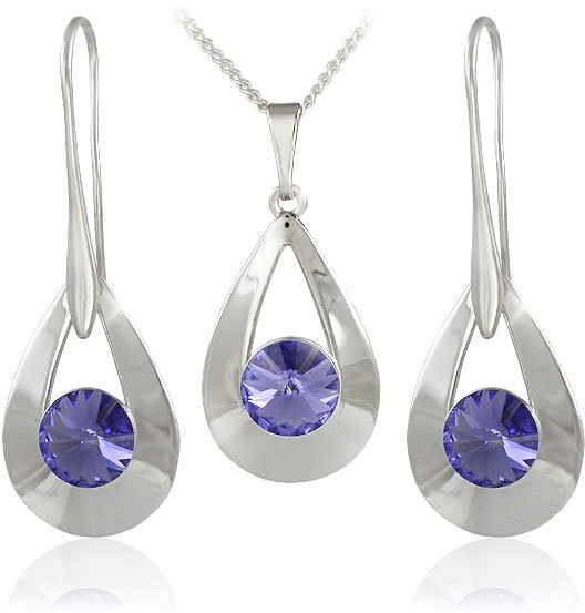 MHM Souprava šperků Karen 2 Tanzanite 34178