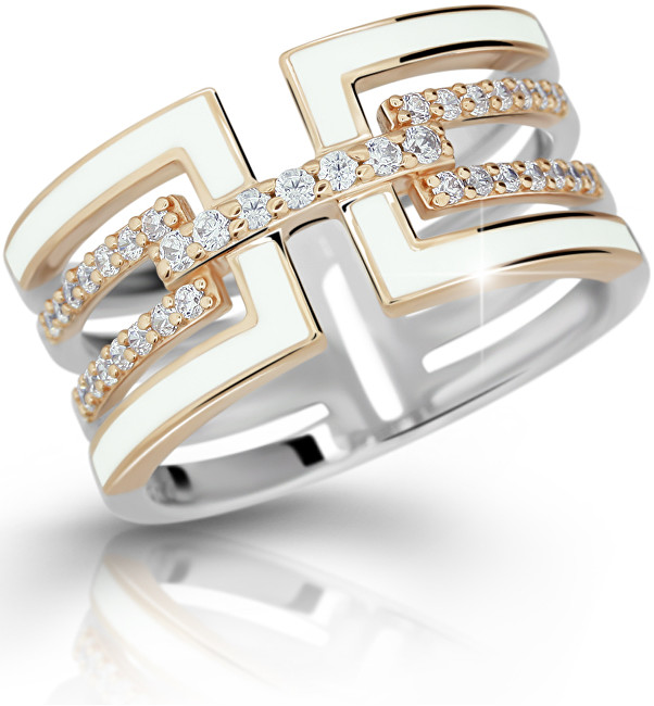 Modesi Luxusní stříbrný prsten M11072 58 mm