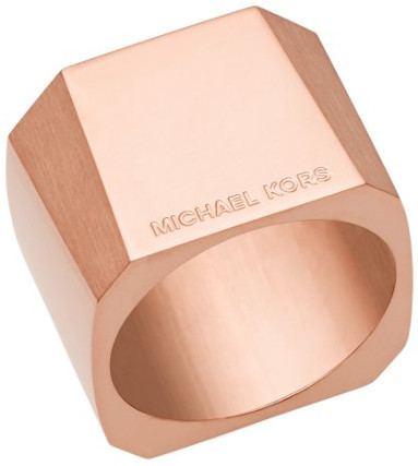 Michael Kors Masivní ocelový prsten MKJ5833791 56 mm