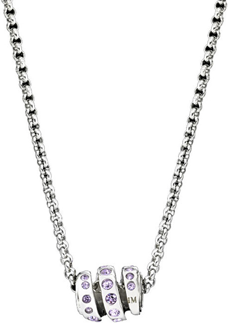 Morellato Ocelový náhrdelník Drops Crystal Spiral SCZ253