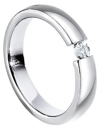 Morellato Ocelový prsten s diamantem Love Rings S8532 61 mm