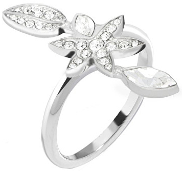 Morellato Ocelový prsten s květinou Natura SAHL17 54 mm