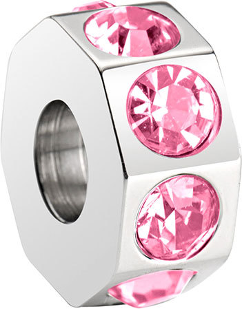 Přívěsek Morellato Drops Light Rose CZ186