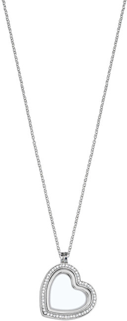 Morellato Stříbrný srdíčkový náhrdelník na elementy Scrigno D`Amore SAMB03 (řetízek, přívěsek)