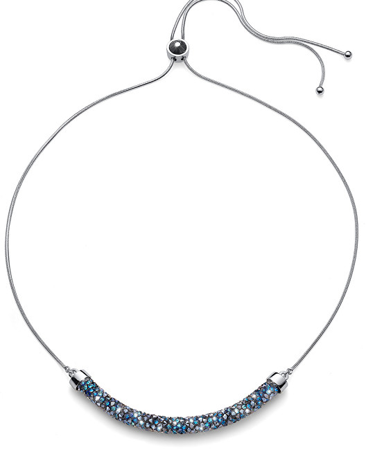 Oliver Weber Luxusní náhrdelník s krystaly Full Tuby 11939 BLU