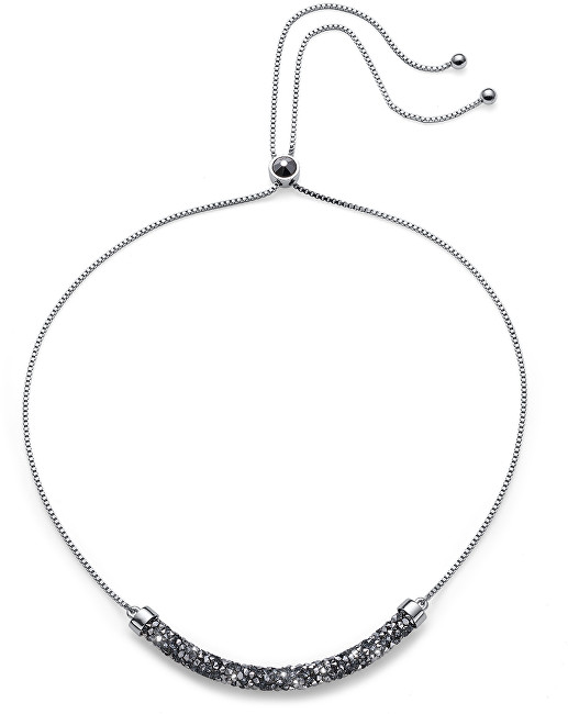 Oliver Weber Luxusní náhrdelník s krystaly Full Tuby 11939 SIL