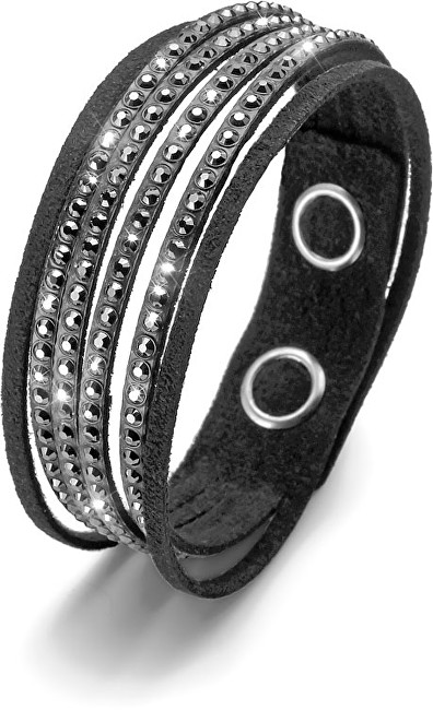 Oliver Weber Náramek Simple Cut Black Jet 2871BL-280
