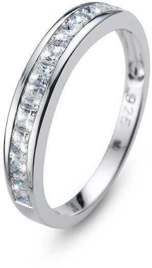 Oliver Weber Originální prsten s krystaly Foursquare 63231 S (49 - 52 mm)