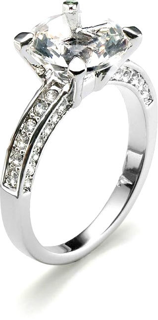 Oliver Weber Zásnubní prsten Princess 2458-001 M (53 - 55 mm)