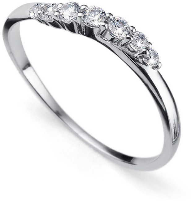 Oliver Weber Stříbrný prsten s krystaly Petite 63227R S (49 - 52 mm)
