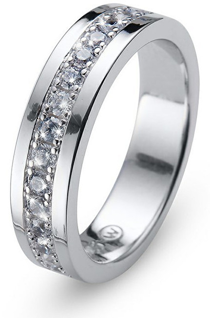 Oliver Weber Třpytivý prsten pro ženy Everlast 63228 XL (60 - 63 mm)