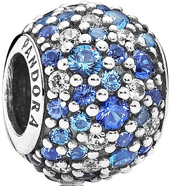 Pandora Korálek s modrými krystaly 791261NSBMX
