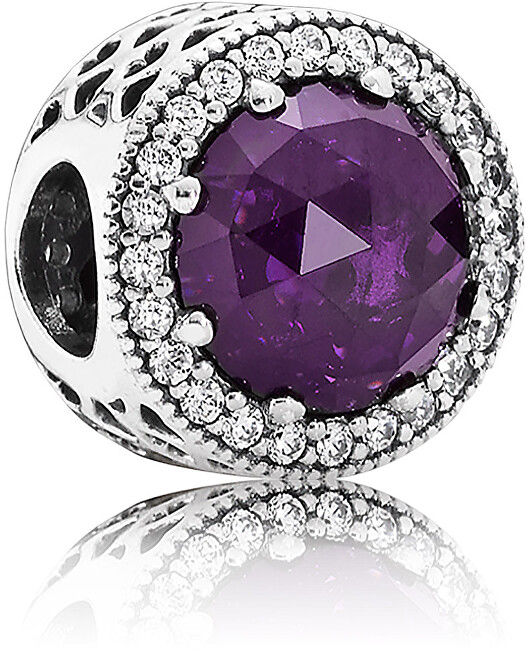 Pandora Luxusní korálek s fialovým krystalem 791725NRP
