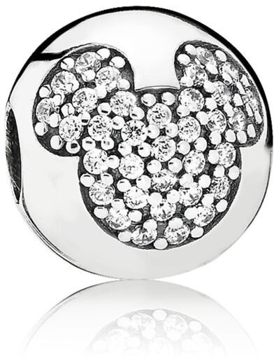 Pandora Stříbrný klip Disney Mickey Mouse 791449CZ