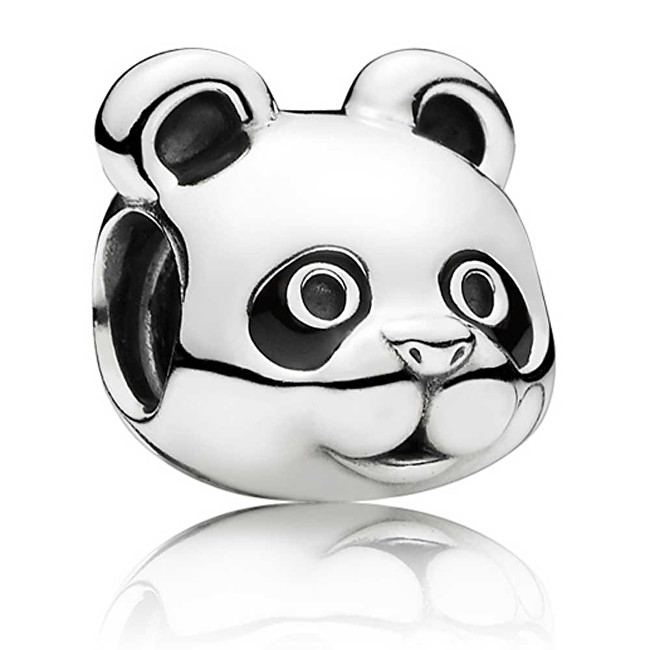 Pandora Stříbrný korálek Panda 791745EN16