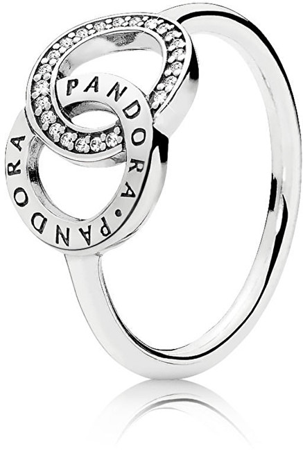 Pandora Stříbrný prsten 196326CZ 50 mm