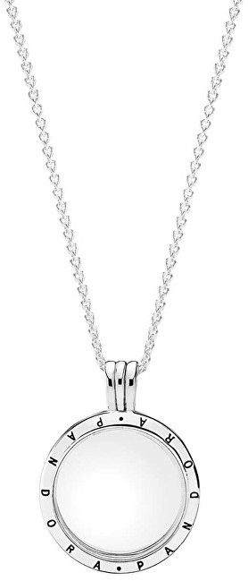 Pandora Stylový náhrdelník s medailonem 590529-60 (řetízek, přívěsek)