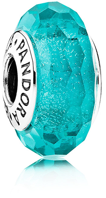 Pandora Tyrkysový skleněný korálek 791655